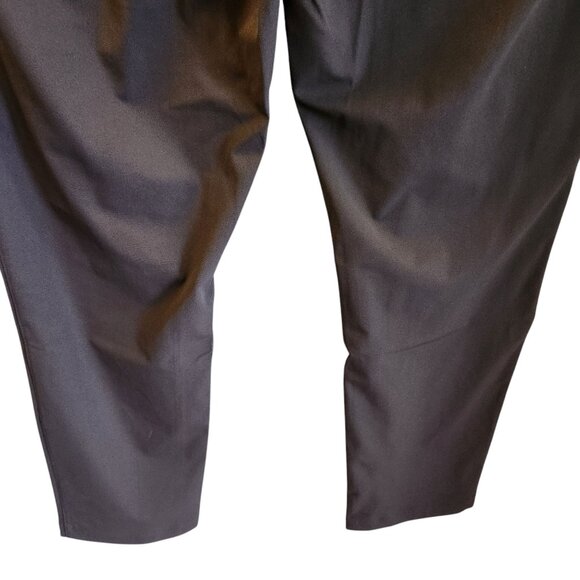 Reigning Champ Pants Men's 36 36x32 Gray Carbon Stretch Warp Knit Coach's Slim - Picture 8 of 15